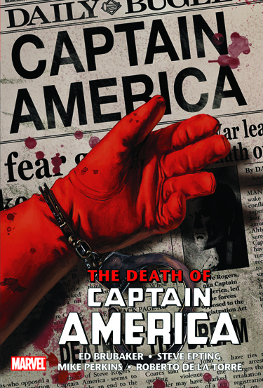Captain America: The Death of Captain America Captain America: The Death of Captain America tegneserie