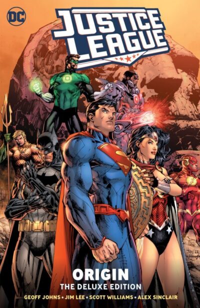 Justice League: Origin Deluxe Edition HC tegneserie