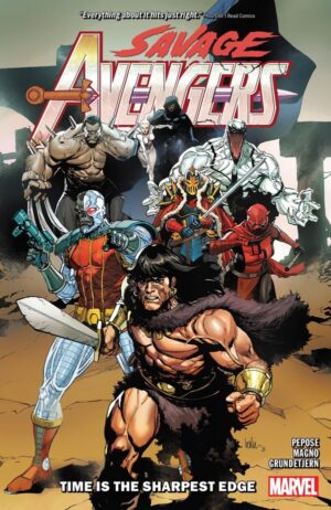 Savage Avengers Vol. 1: Time is the Sharpest Edge TP tegneserie